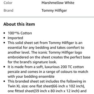 Twin XL Sheet Set